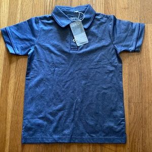 GARB polo in denim blue